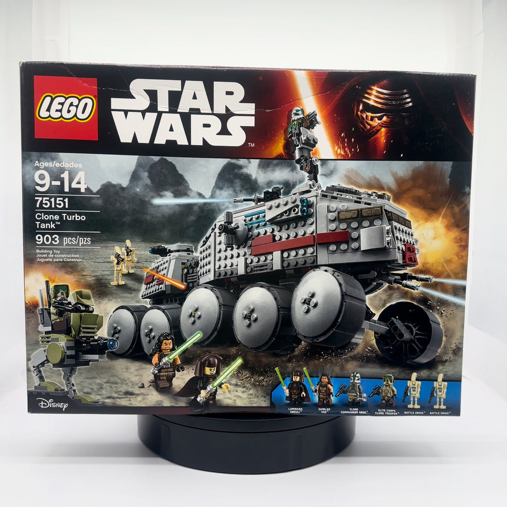 LEGO 75151 Star Wars Episode III Clone Turbo Tank (New Sealed In Box)