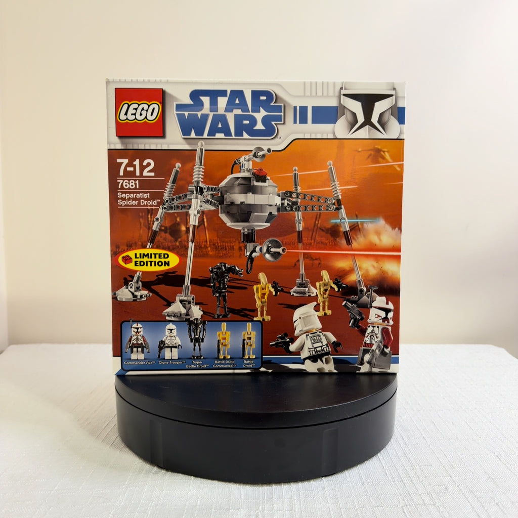 LEGO 7681 Star Wars The Clone Wars Separatist Spider Droid (New Sealed In Box)