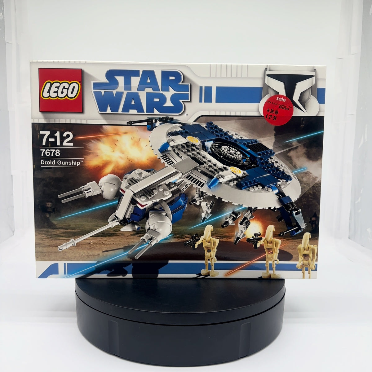 LEGO 7678 Star Wars The Clone Wars Droid Gunship (New Sealed In Box)