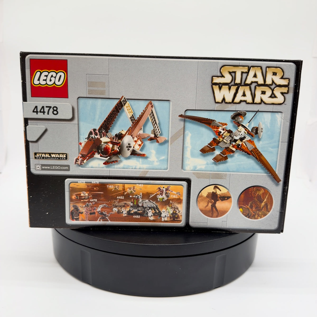 LEGO 4478 Star Wars Episode II Geonosian Fighter (New Sealed In Box)