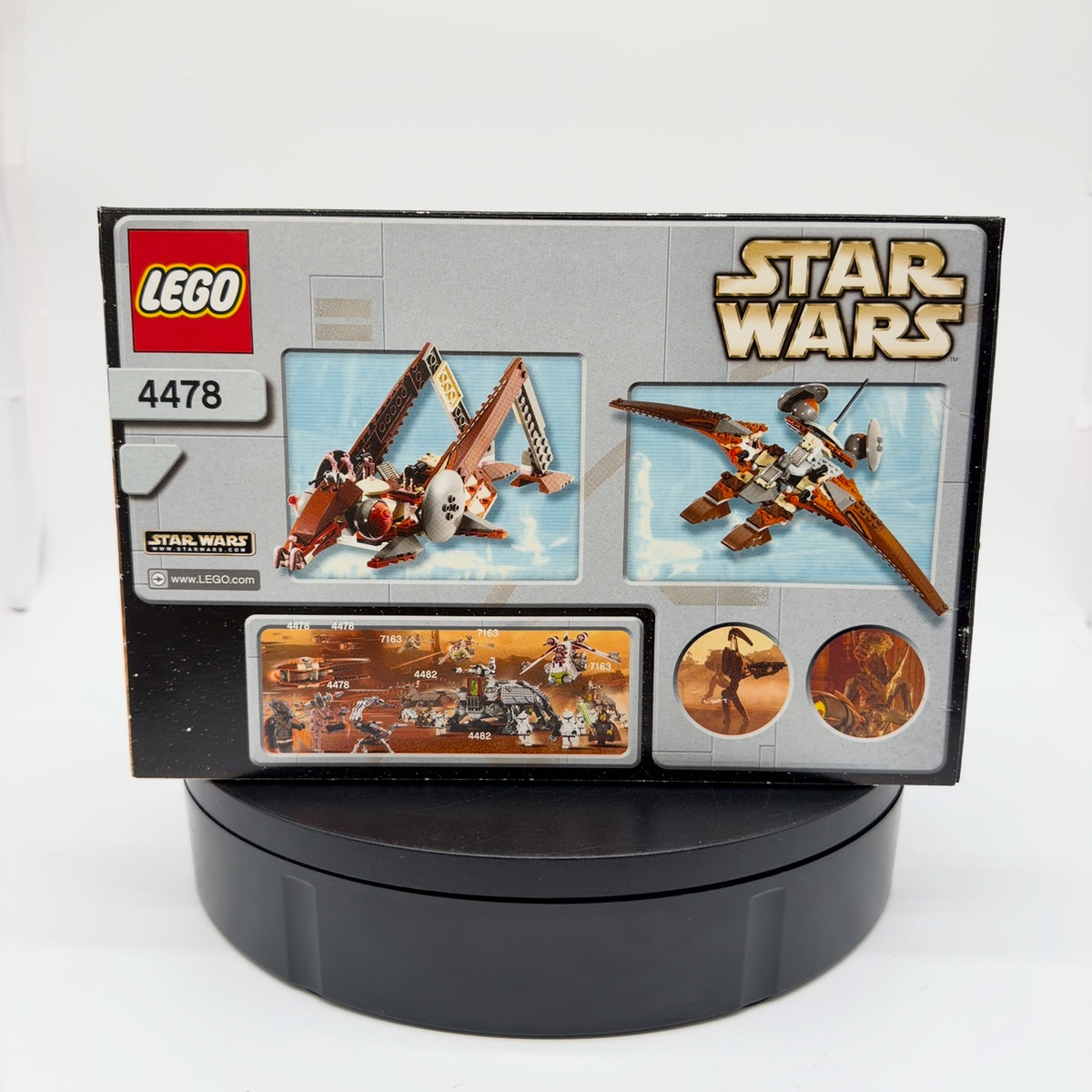 LEGO 4478 Star Wars Episode II Geonosian Fighter (New Sealed In Box)