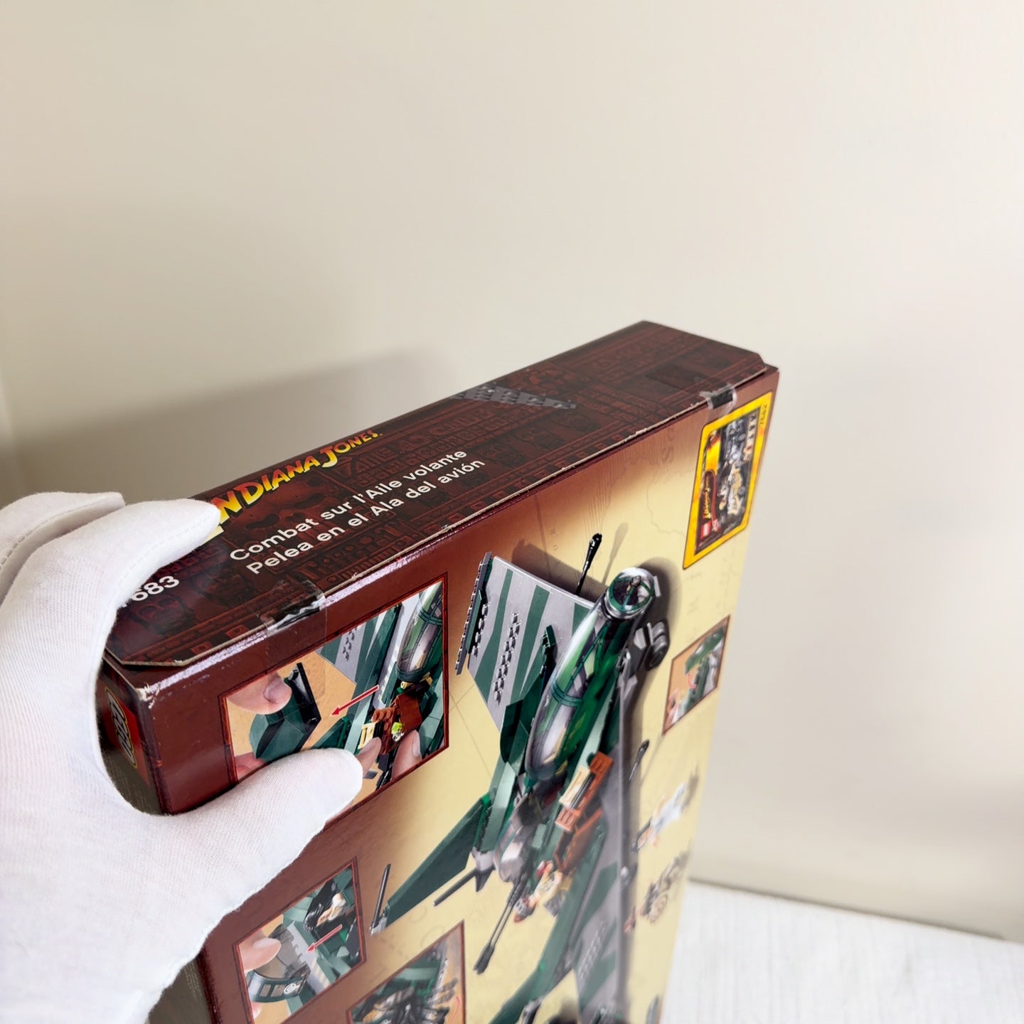 LEGO 7683 Indiana Jones Fight on the Flying Wing (New Sealed In Box)