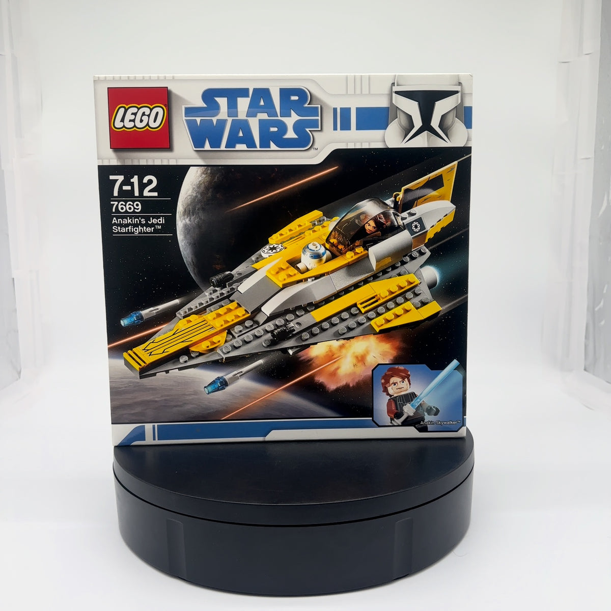 LEGO 7669 Star Wars The Clone Wars Anakin's Jedi Starfighter (New Sealed In Box)
