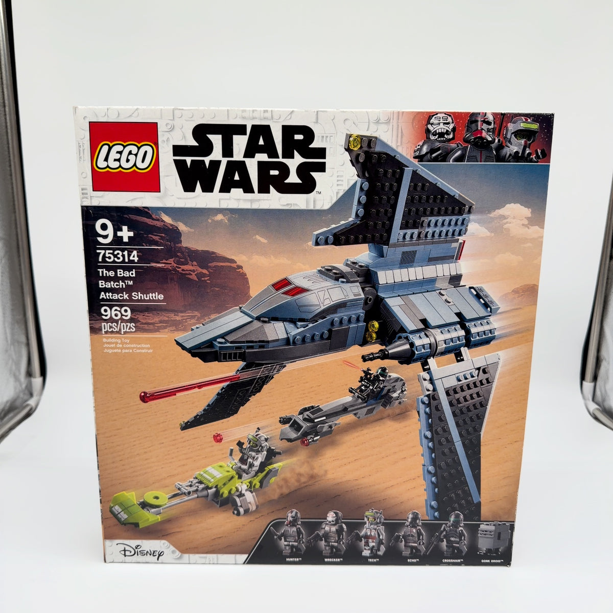 LEGO 75314 Star Wars The Bad Batch Attack Shuttle (100% Complete)