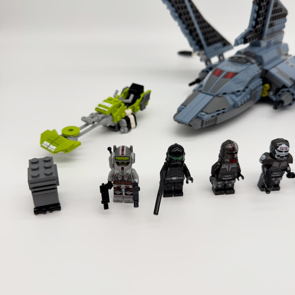 LEGO 75314 Star Wars The Bad Batch Attack Shuttle (100% Complete)