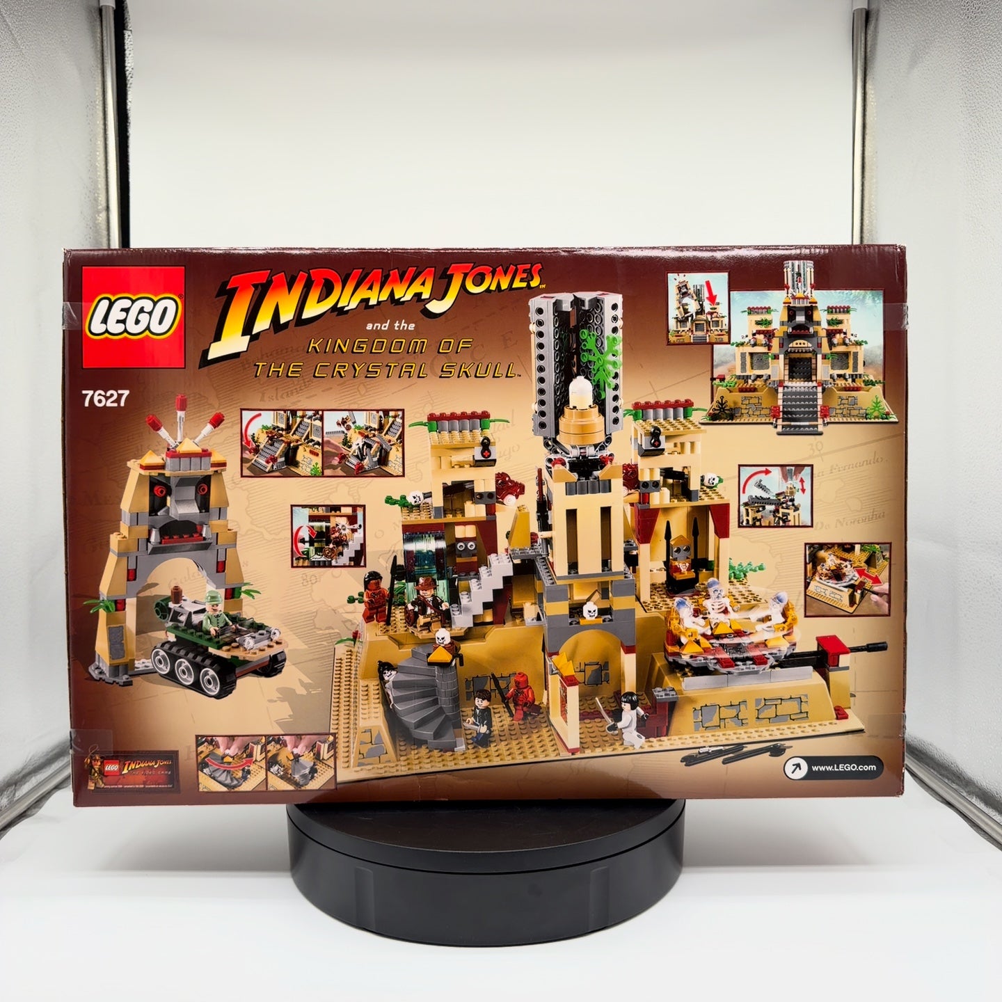LEGO 7627 Indiana Jones Kingdom of the Crystal Skull Temple of the Crystal Skull