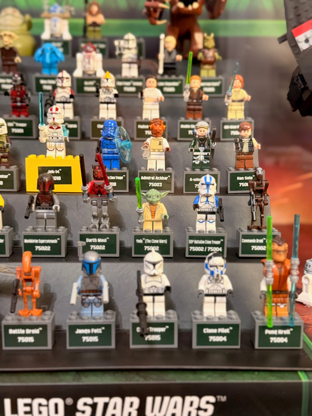 LEGO Star Wars Display Store The Yoda Chronicles (Extremely Rare)