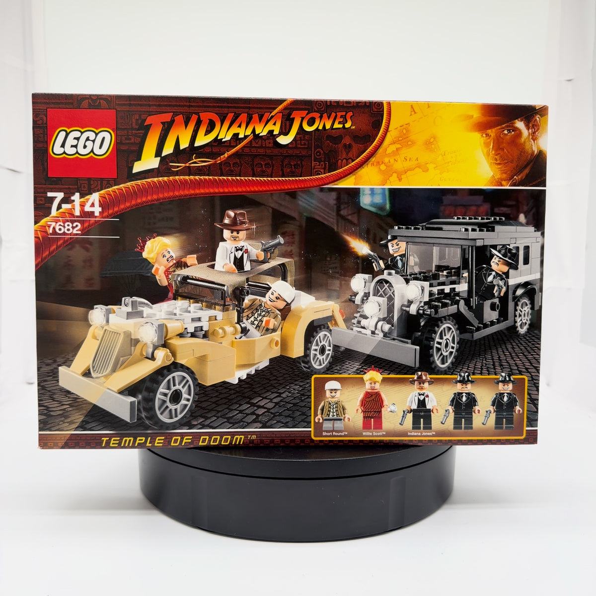 LEGO 7682 Indiana Jones Temple of Doom Shanghai Chase (New Sealed In Box)