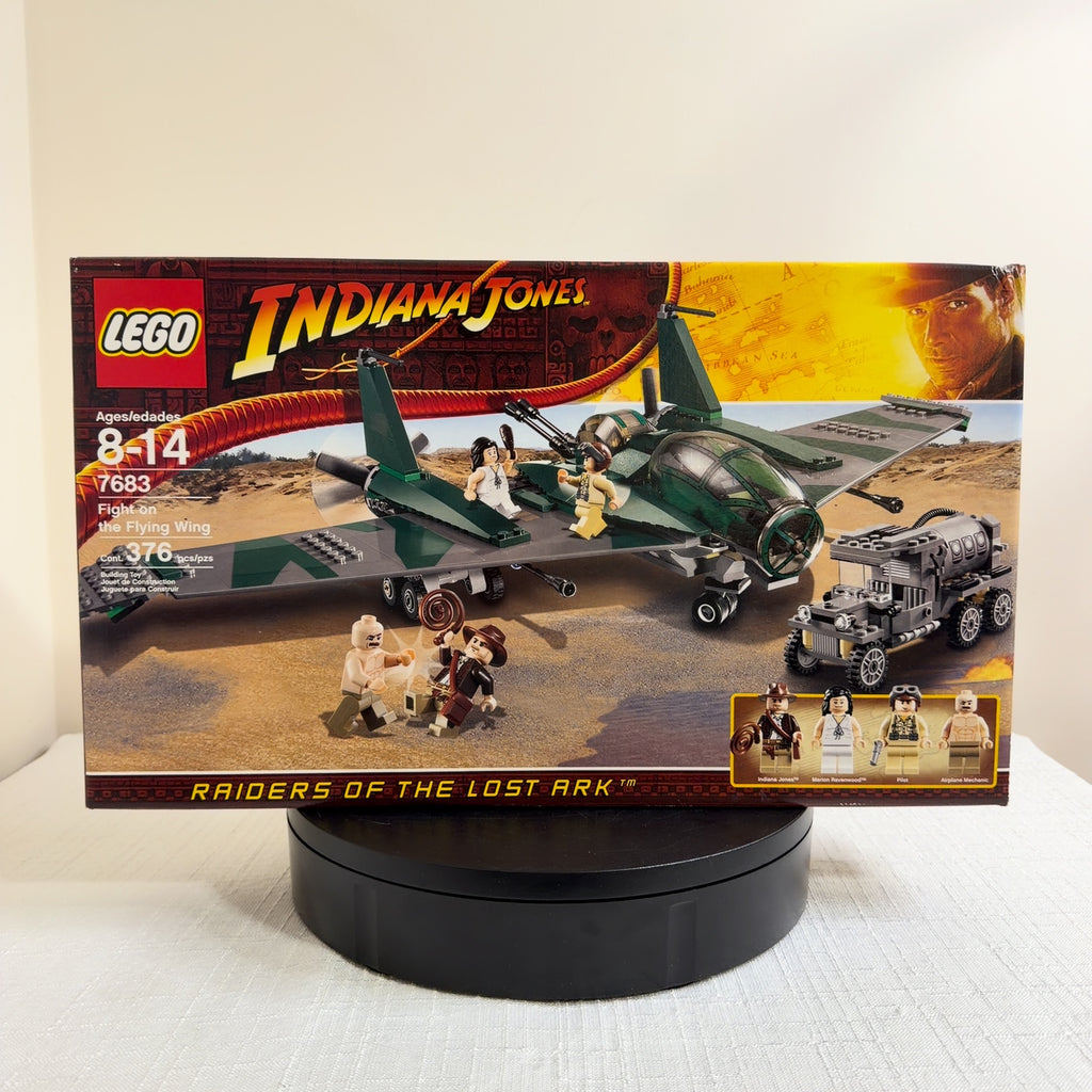 LEGO 7683 Indiana Jones Fight on the Flying Wing (New Sealed In Box)