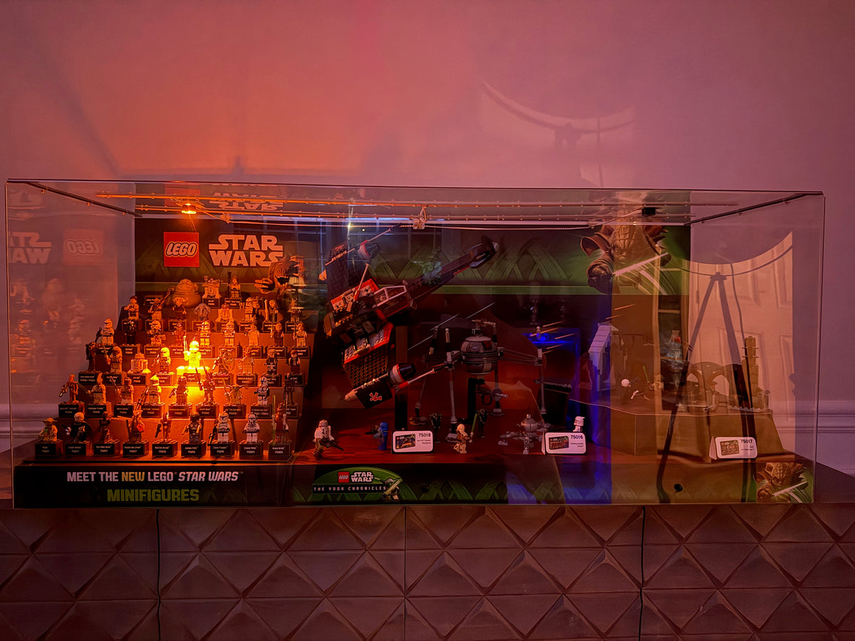 LEGO Star Wars Display Store The Yoda Chronicles (Extremely Rare)