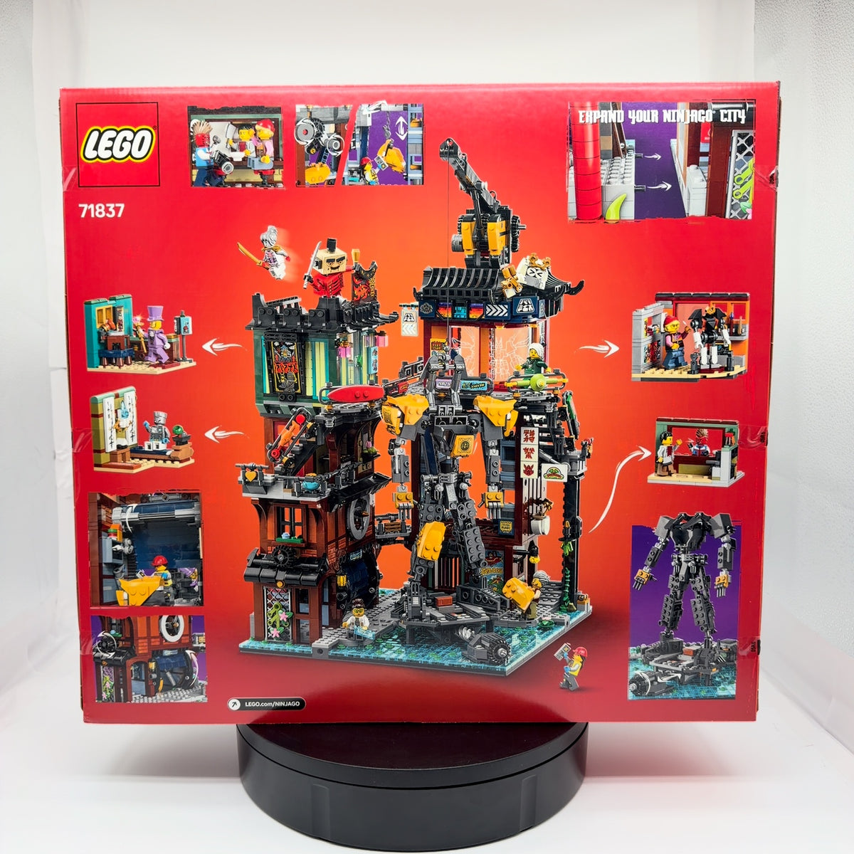 LEGO 71837 Ninjago NINJAGO City Workshops (New Sealed In Box)