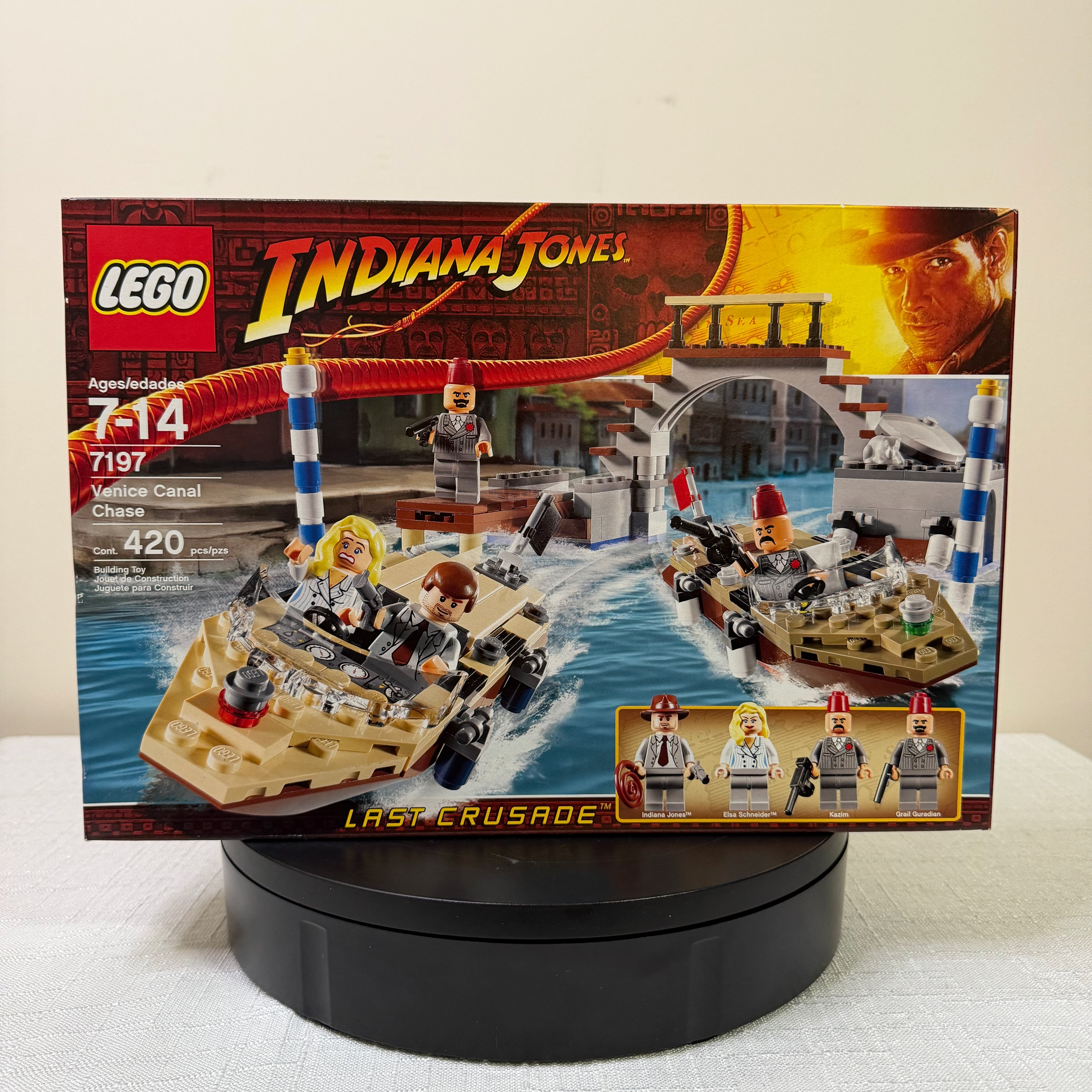 7197 (NISB) LEGO Indiana Jones Last Crusade Venice Canal Chase