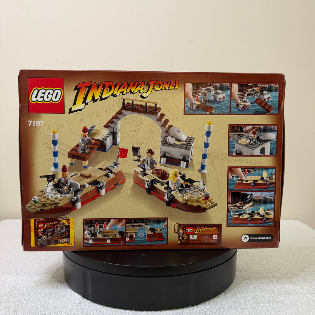 7197 (NISB) LEGO Indiana Jones Last Crusade Venice Canal Chase