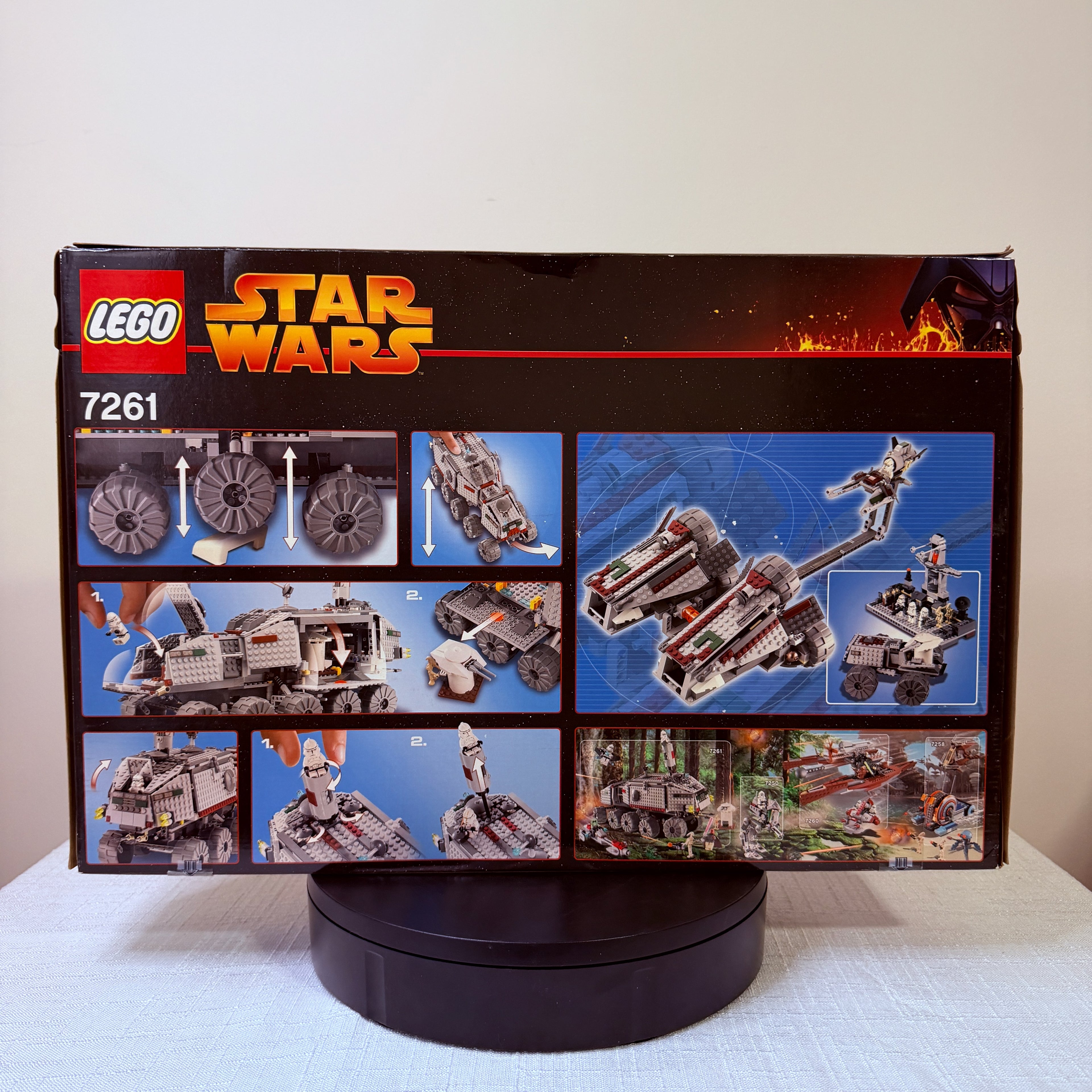 7261-1 (NISB) LEGO Star Wars Clone Turbo Tank Light-up Mace Windu