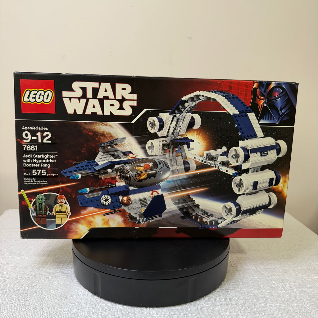 7661 (NISB) LEGO Star Wars Jedi Starfighter with Hyperdrive Booster Ring