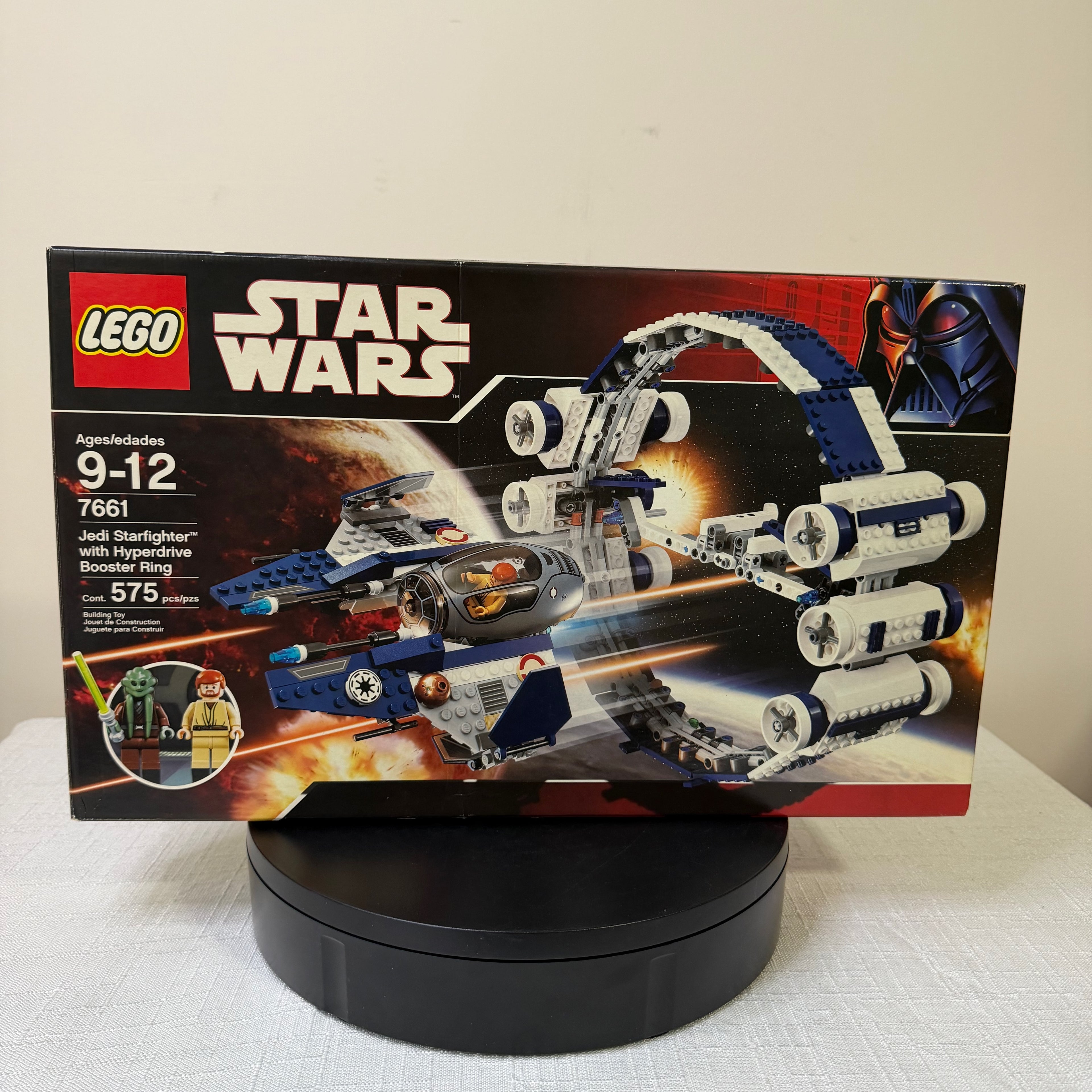 7661 (NISB) LEGO Star Wars Jedi Starfighter with Hyperdrive Booster Ring