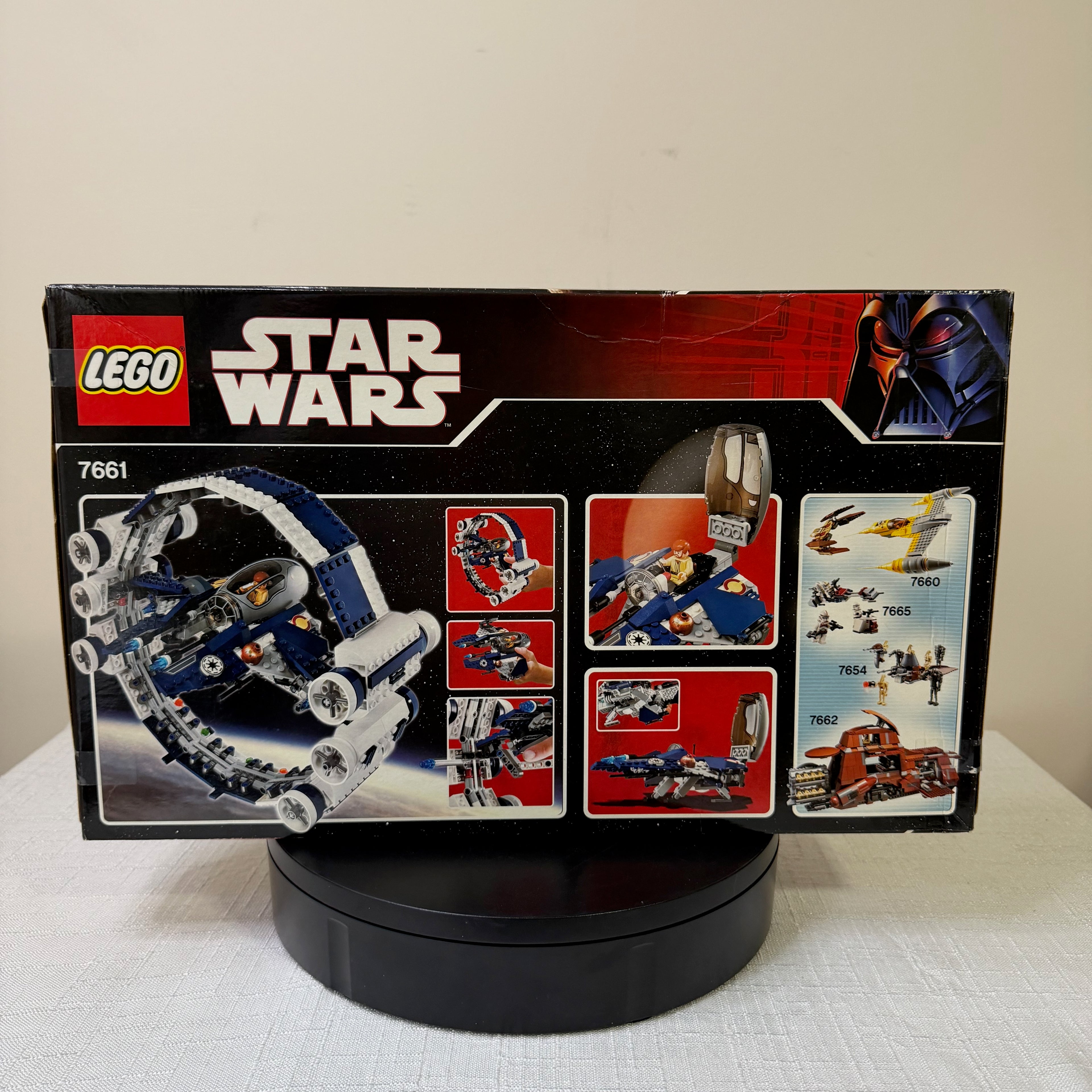 7661 (NISB) LEGO Star Wars Jedi Starfighter with Hyperdrive Booster Ring
