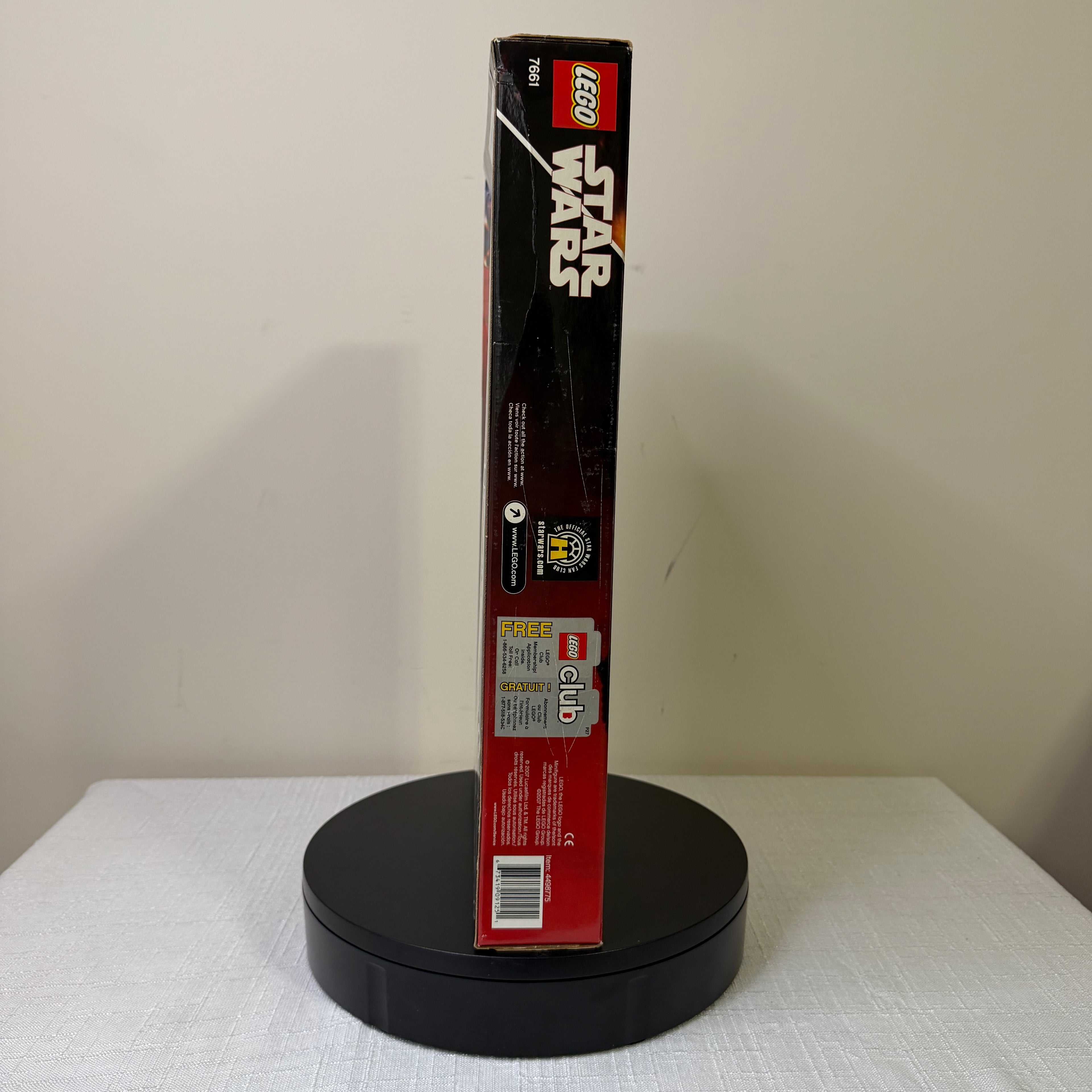 7661 (NISB) LEGO Star Wars Jedi Starfighter with Hyperdrive Booster Ring