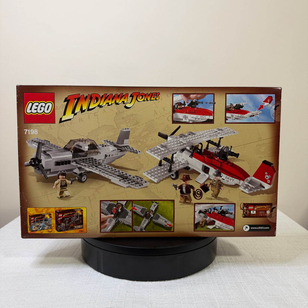 7198 (NISB) LEGO Indiana Jones Last Crusade Fighter Plane Attack