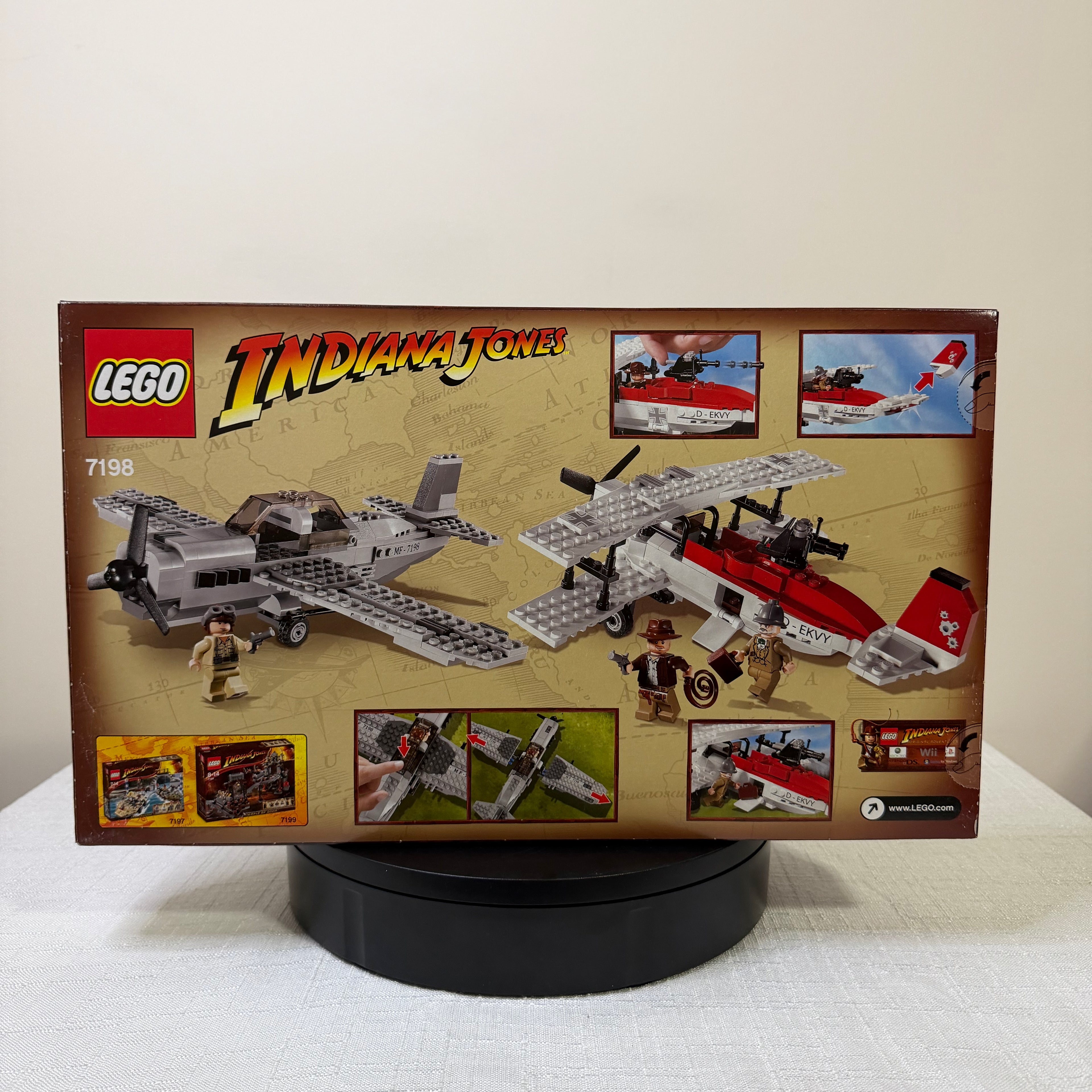 7198 (NISB) LEGO Indiana Jones Last Crusade Fighter Plane Attack