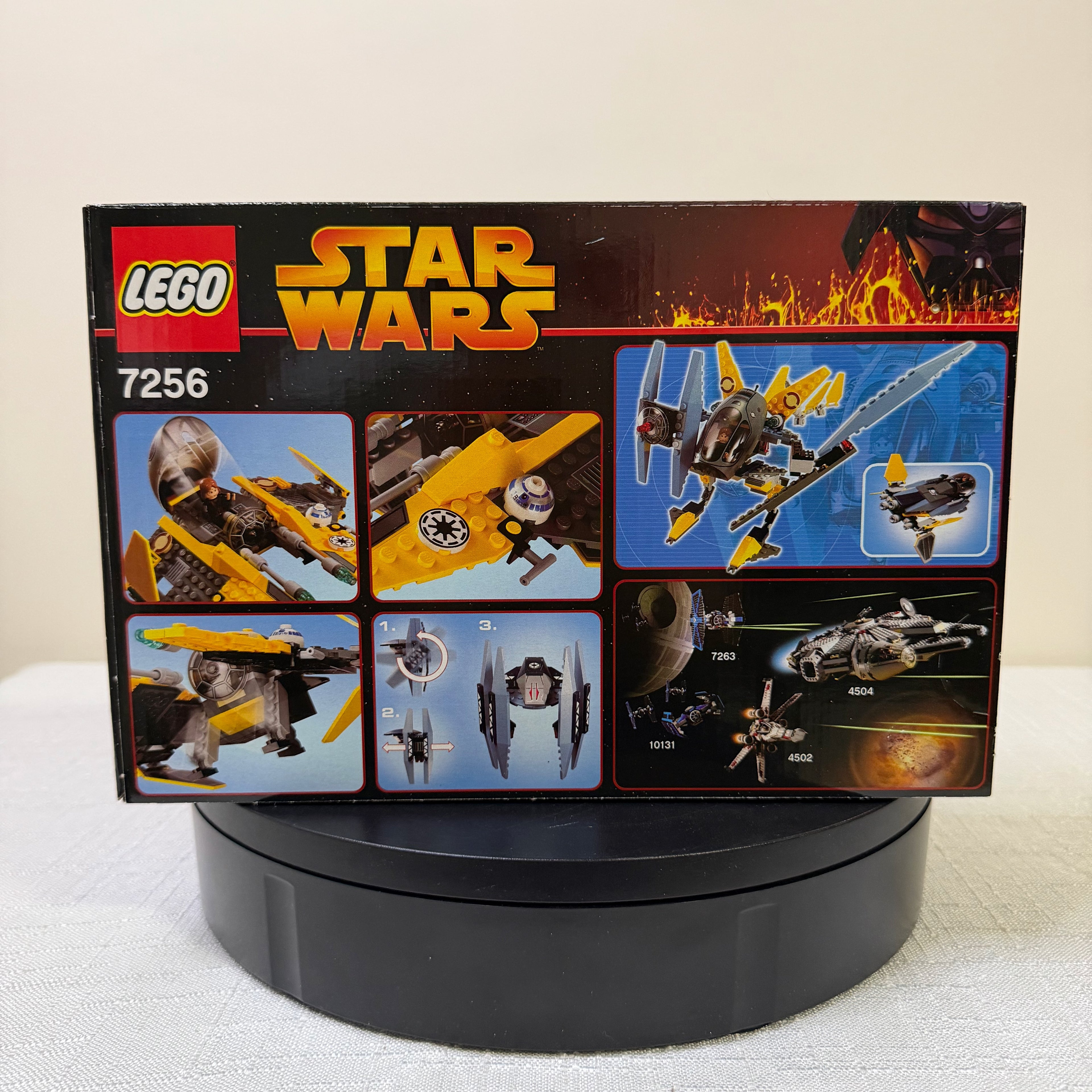 7256 (NISB) LEGO Star Wars Jedi Starfighter and Vulture Droid