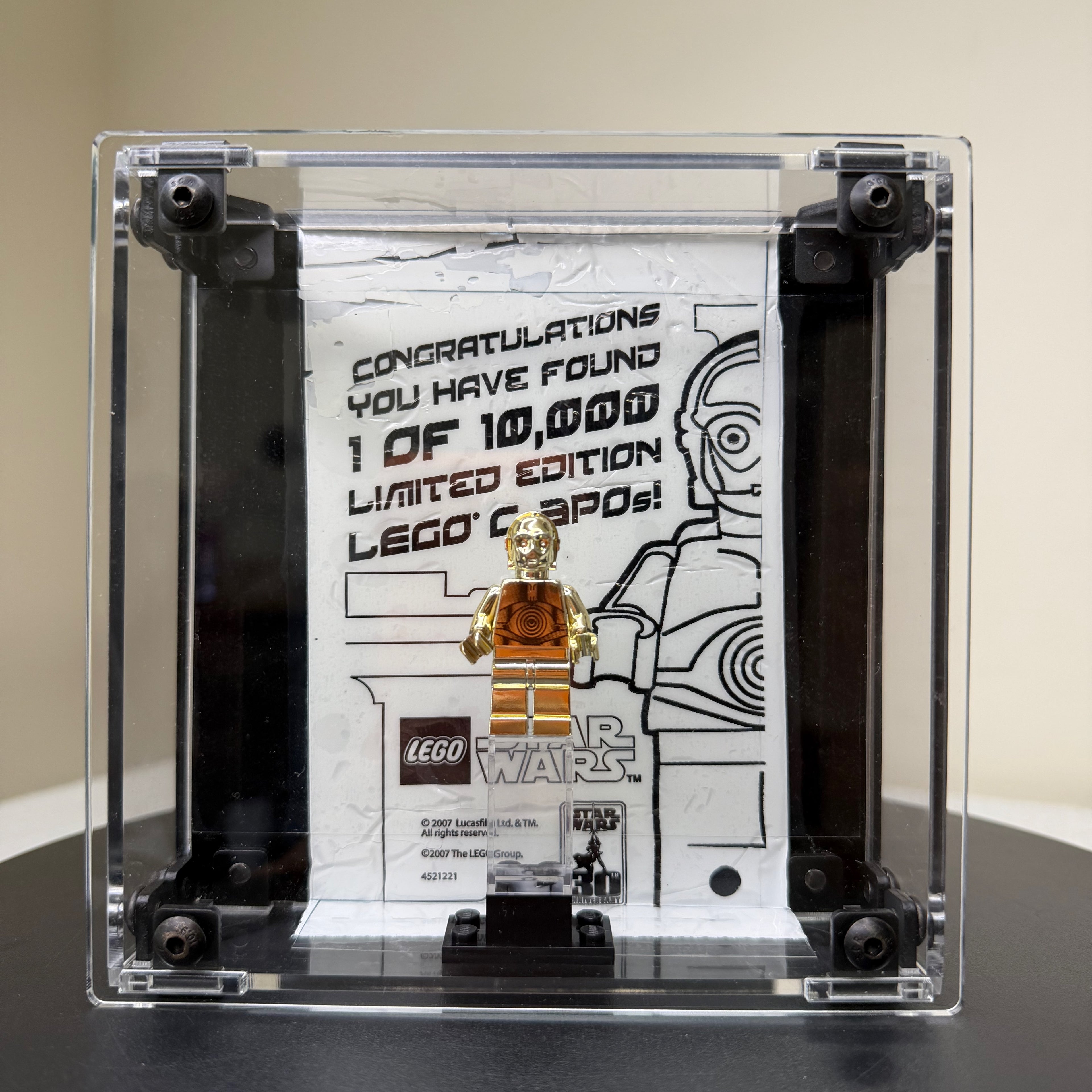4521221 (NISB) LEGO Star Wars Gold Chrome Plated C-3PO