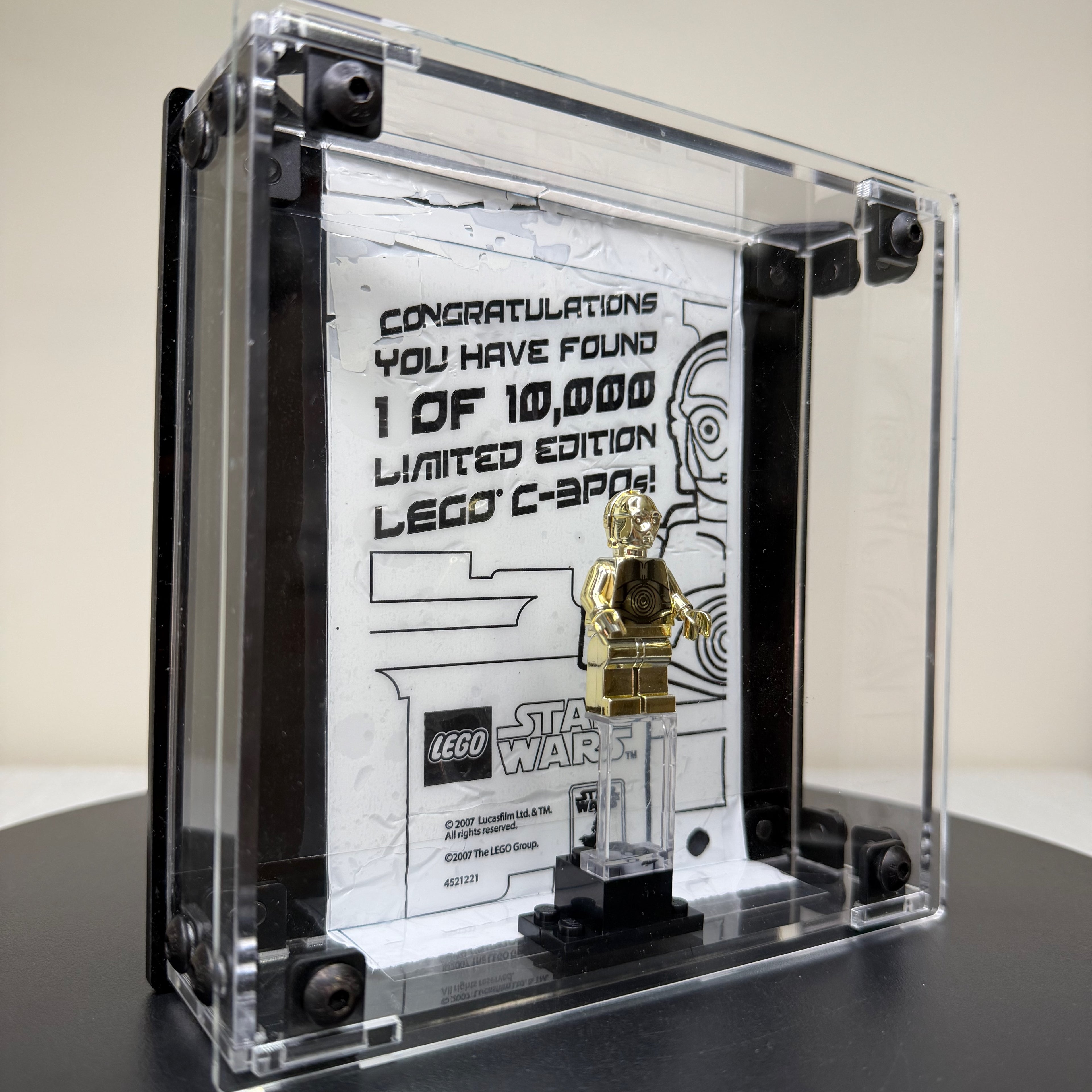 4521221 (NISB) LEGO Star Wars Gold Chrome Plated C-3PO