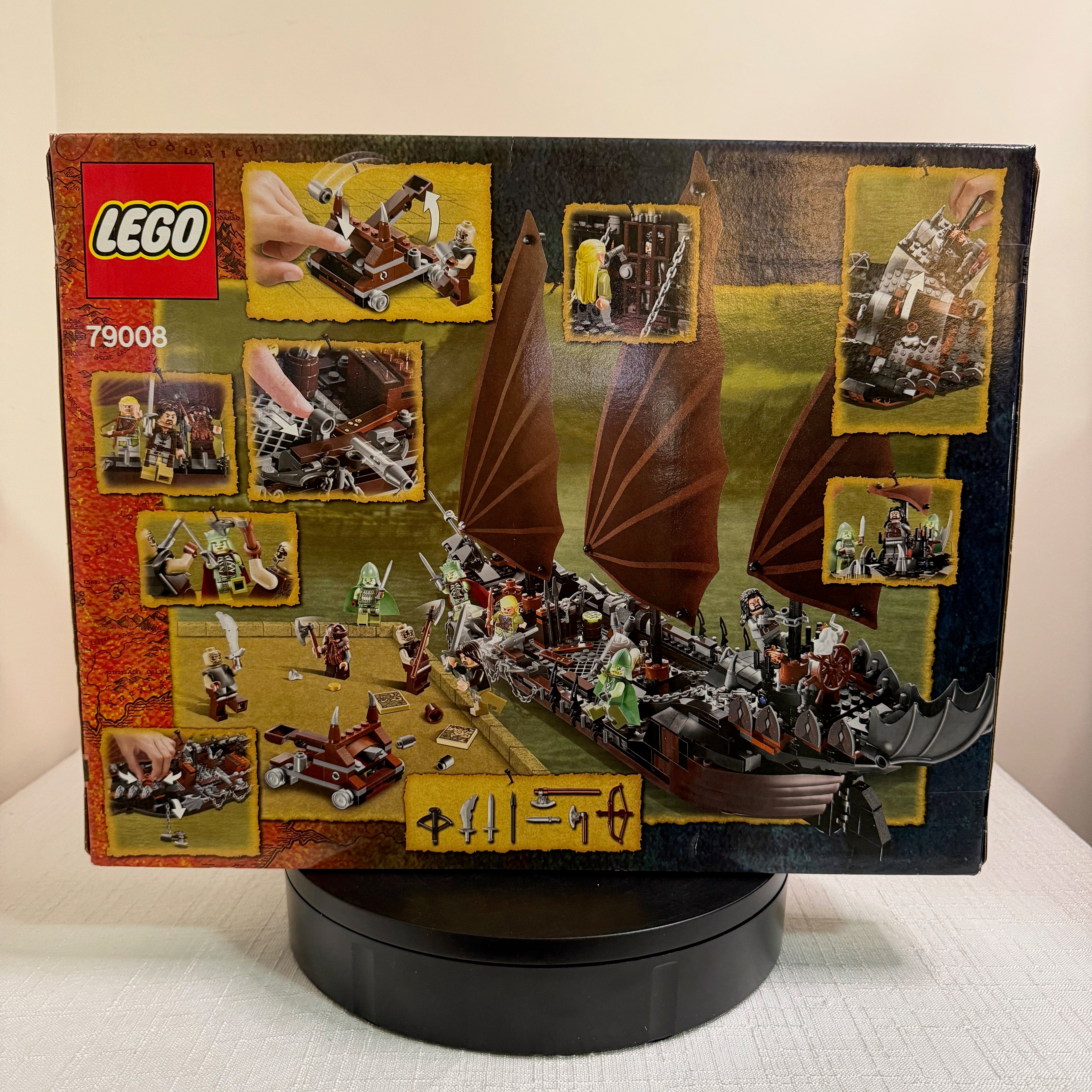 79008 (NISB) LEGO The Lord of the Rings The Return of the King Pirate Ship Ambush