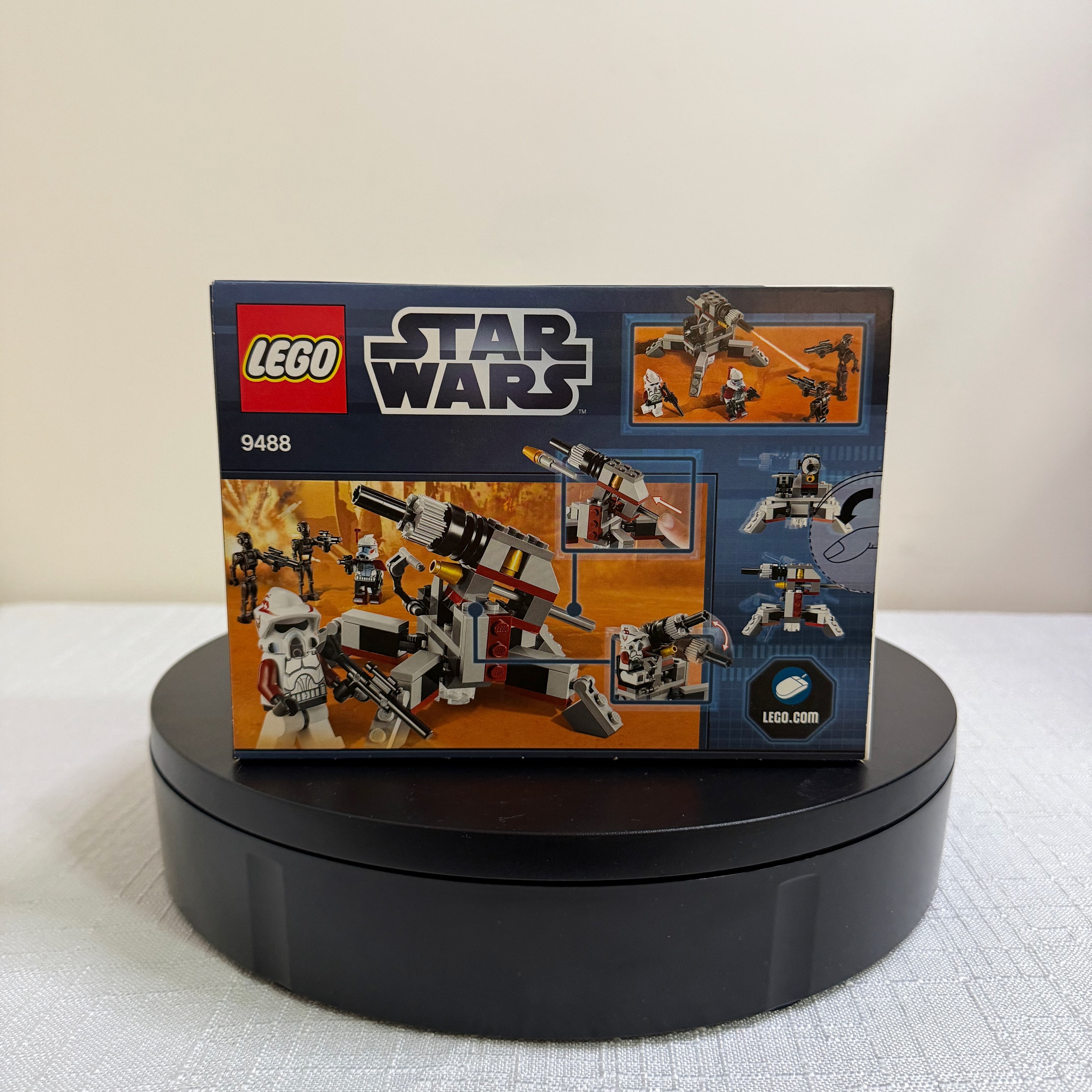 9488 (NISB) LEGO Star Wars The Clone Wars Elite Clone Trooper & Commando Droid Battle Pack