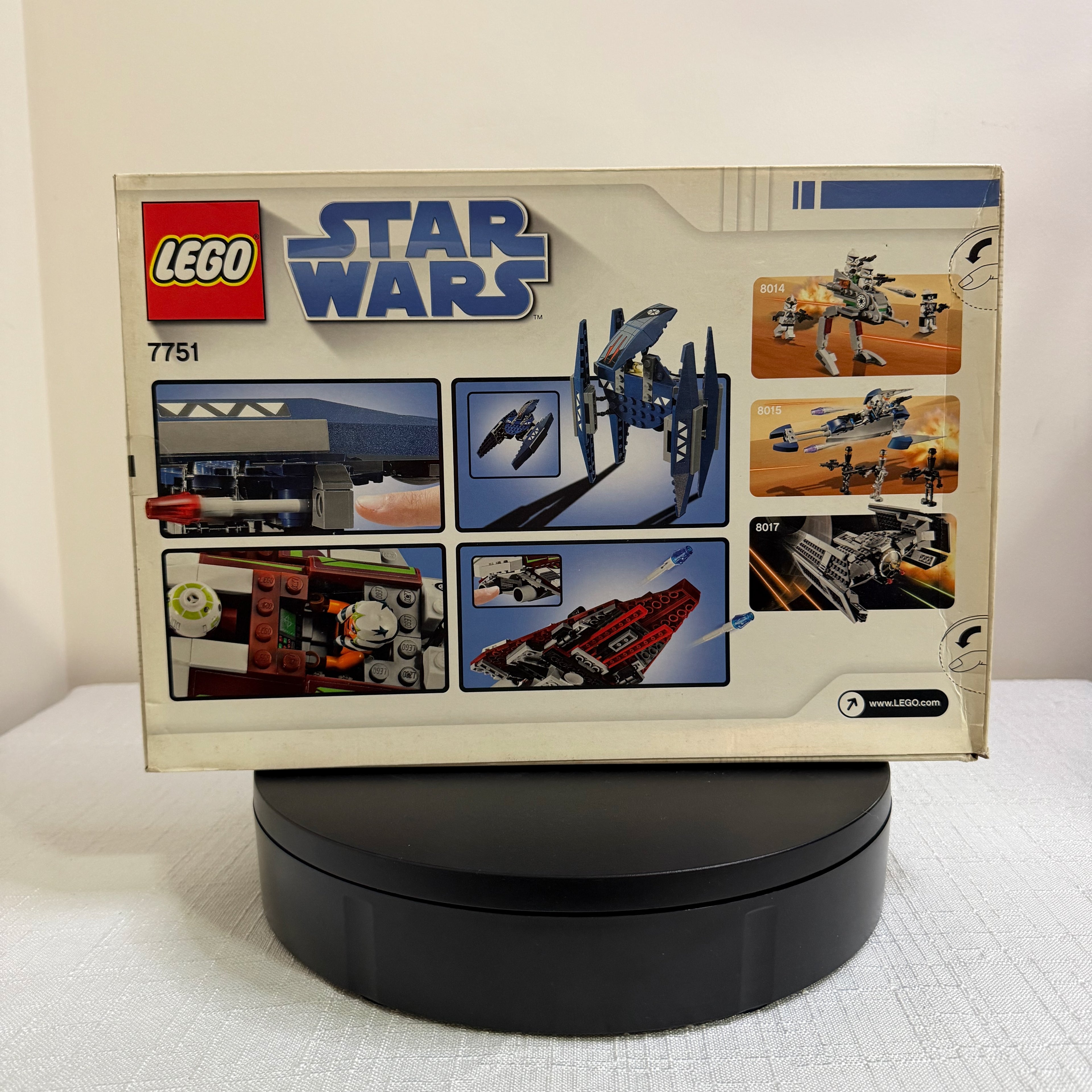 7751 (NISB) LEGO Star Wars The Clone Wars Ahsoka's Starfighter and Droids