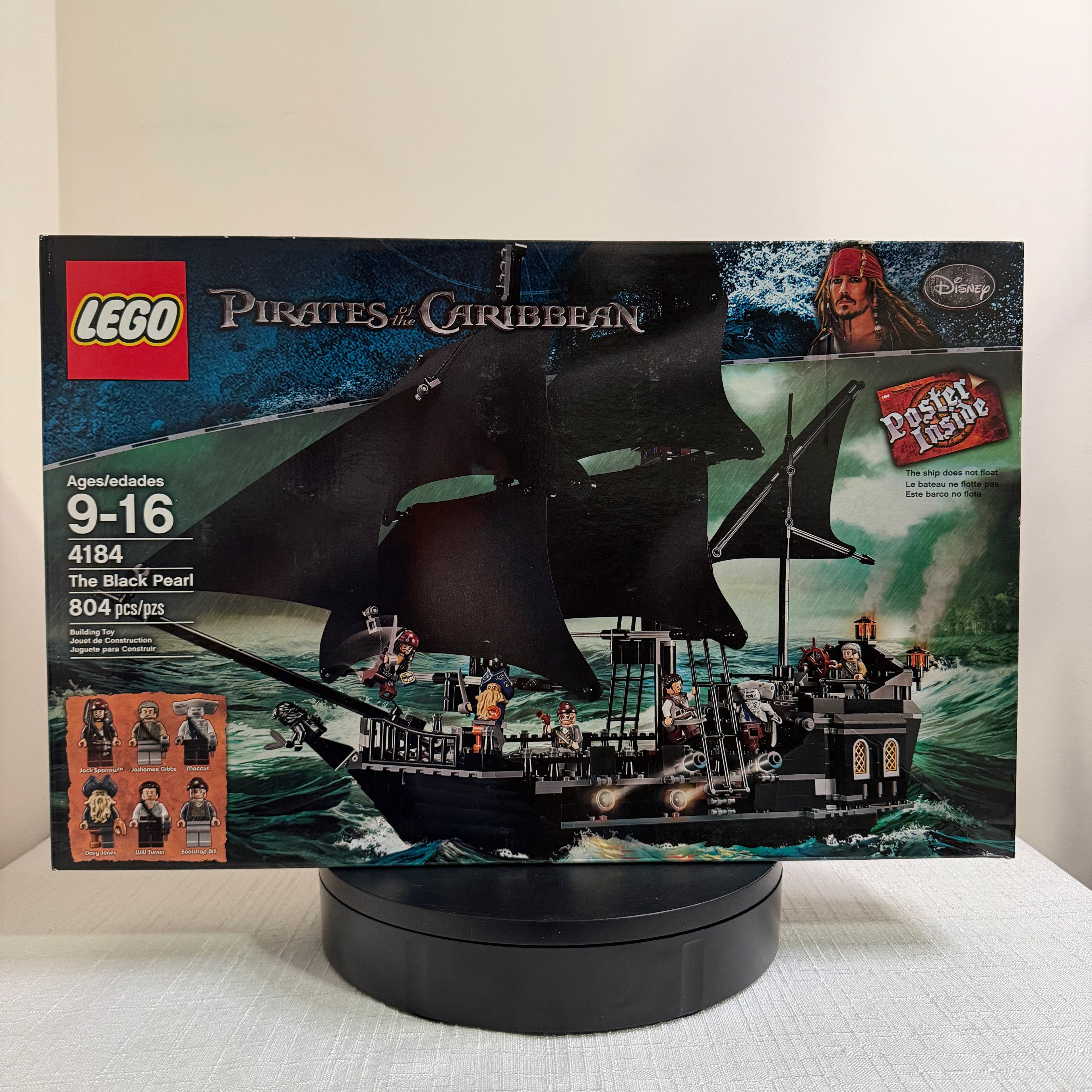 4184 (NISB) LEGO Pirates of the Caribbean The Black Pearl