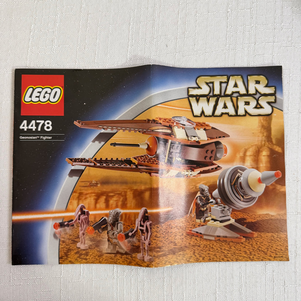 4478 (100% Complete) LEGO Star Wars Geonosian Fighter