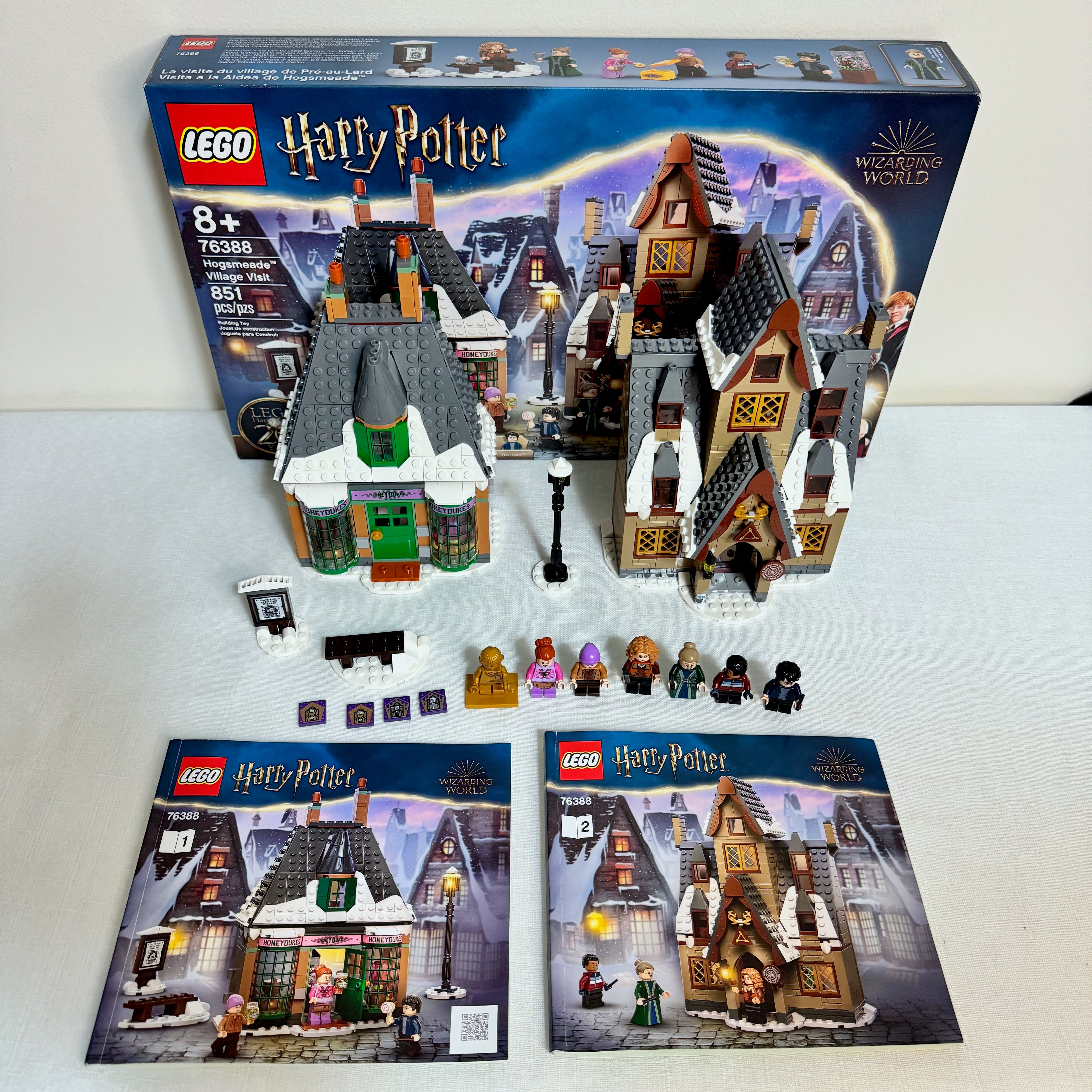 76388 (Used 100% Complete) LEGO Harry Potter Prisoner of Azkaban Hogsmeade Village Visit
