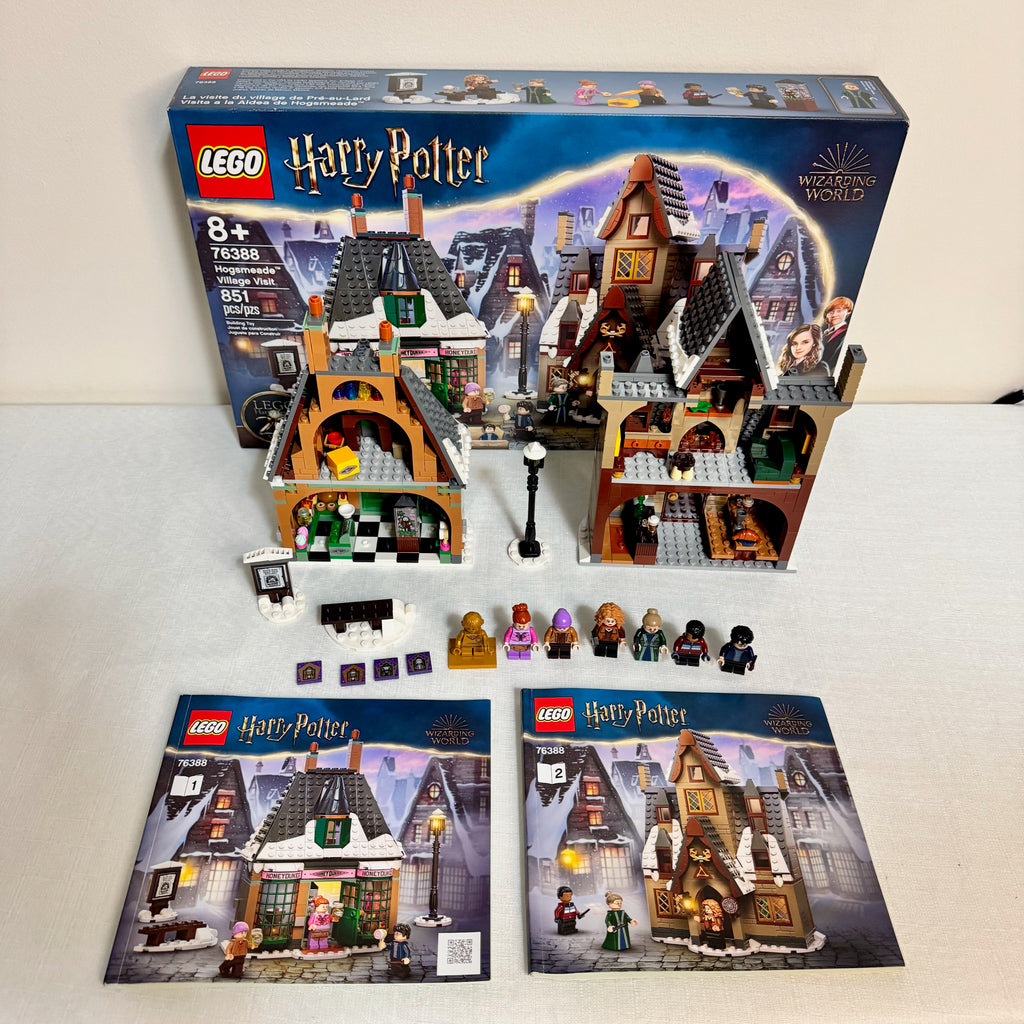 76388 (Used 100% Complete) LEGO Harry Potter Prisoner of Azkaban Hogsmeade Village Visit