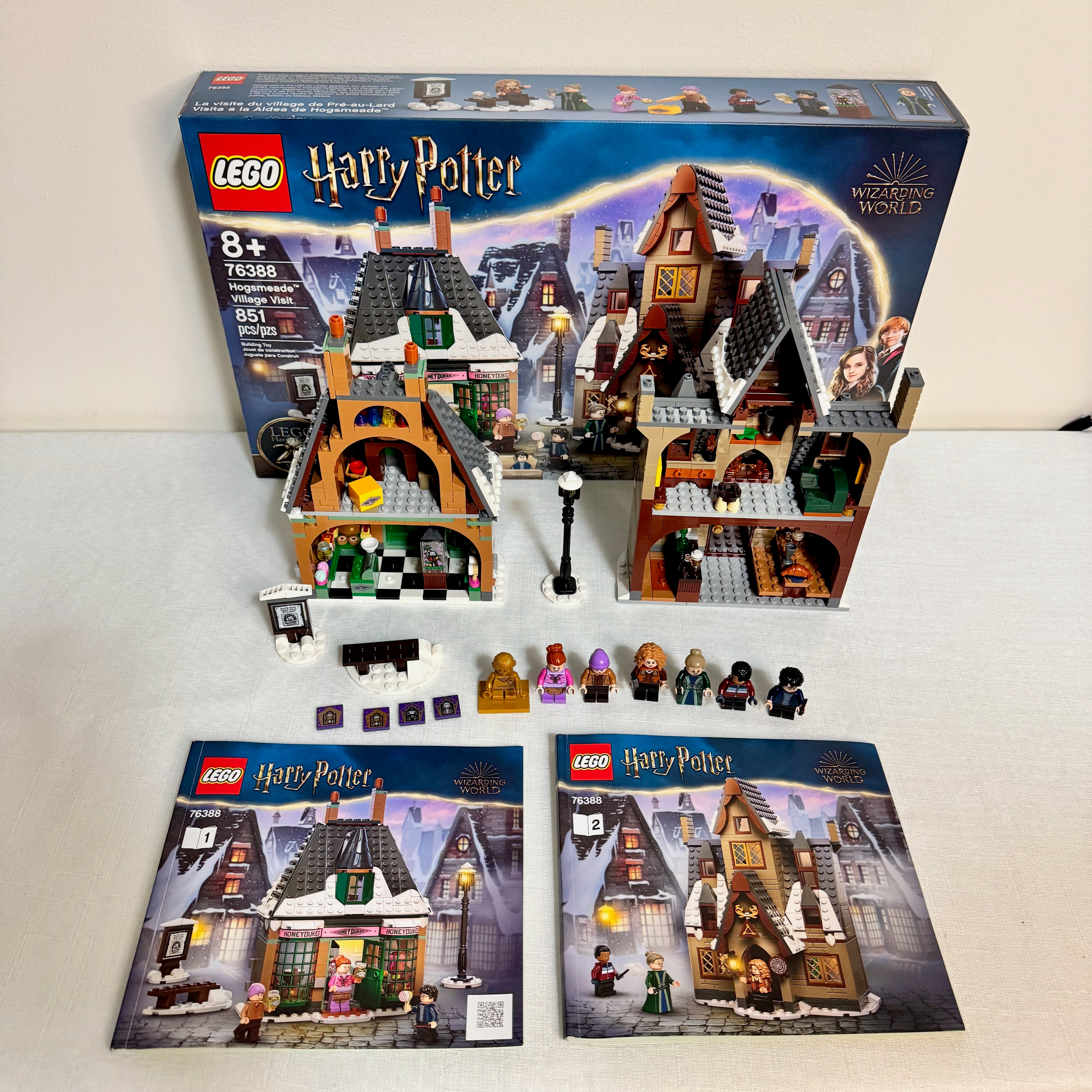 76388 (Used 100% Complete) LEGO Harry Potter Prisoner of Azkaban Hogsmeade Village Visit