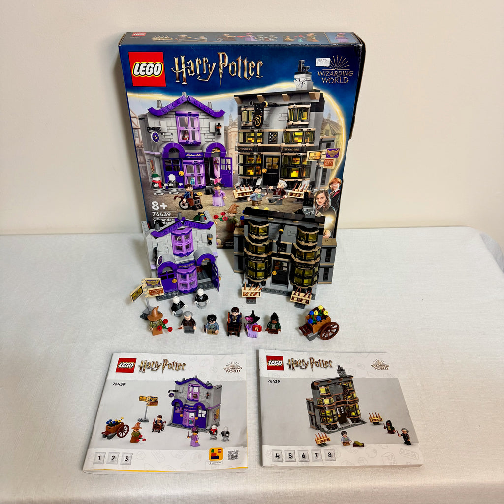 76439 (Used 100% Complete) LEGO Harry Potter Ollivanders & Madam Malkin's Robes