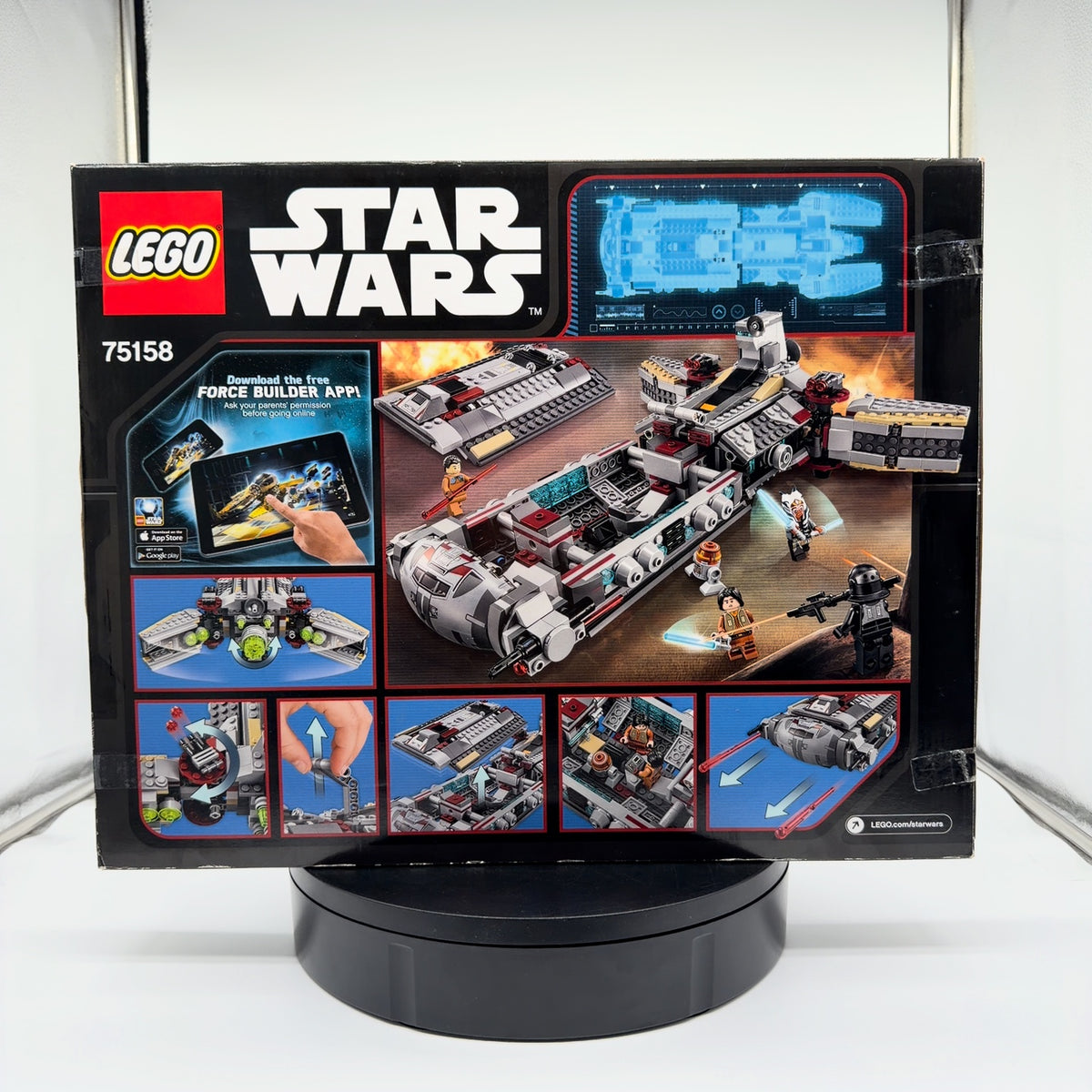 LEGO 75158 Star Wars Rebels Rebel Combat Frigate (New Sealed In Box)