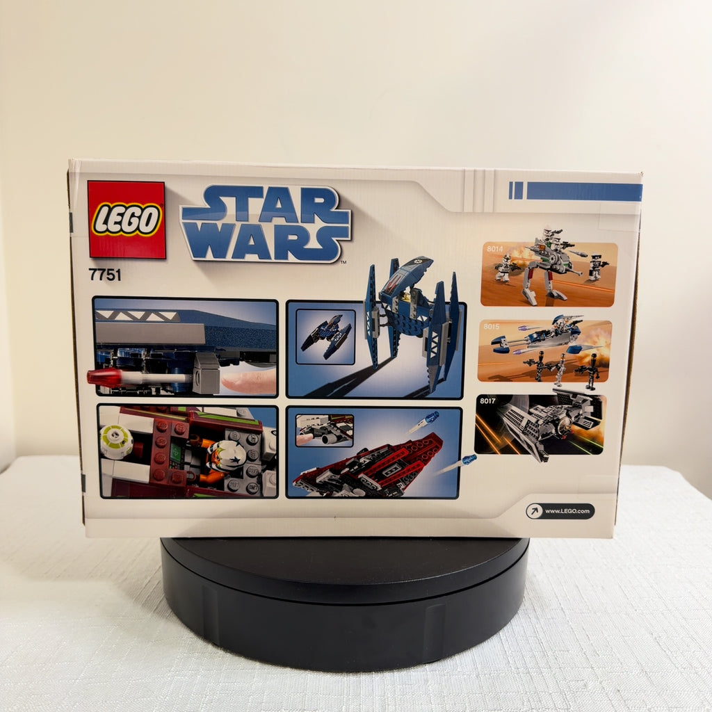 LEGO 7751 Star Wars Ahsoka's Starfighter and Droids (New Sealed In Box)
