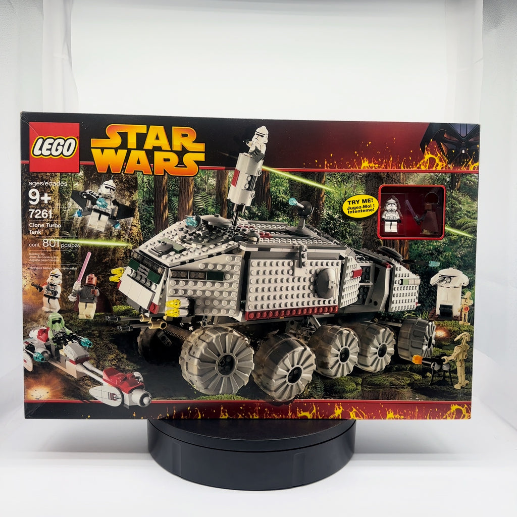 LEGO 7261 Star Wars Episode III Clone Turbo Tank (New Sealed In Box)