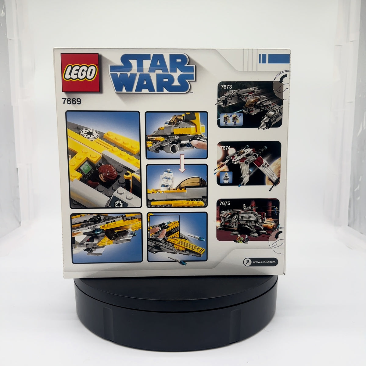 LEGO 7669 Star Wars The Clone Wars Anakin's Jedi Starfighter (New Sealed In Box)