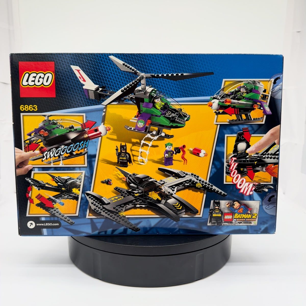 LEGO 6863 DC Comics Super Heroes Batman Batwing Battle Over Gotham City (New Sea