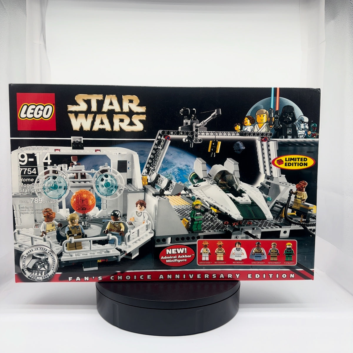 LEGO 7754 Star Wars Home One Mon Calamari Star Cruiser (New Sealed In Box)