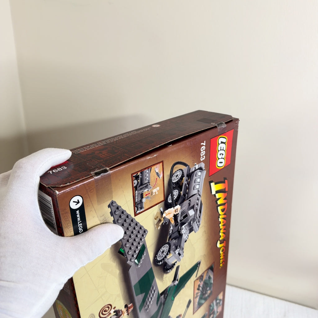 LEGO 7683 Indiana Jones Fight on the Flying Wing (New Sealed In Box)