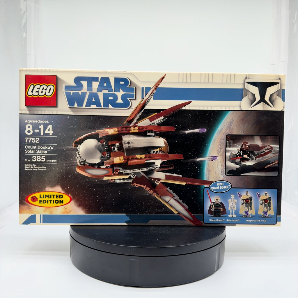 LEGO 7752 Star Wars Count Dooku's Solar Sailer (New Sealed In Box)