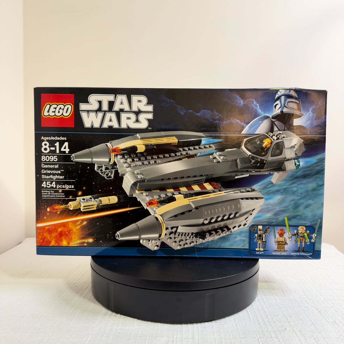 LEGO 8095 Star Wars The Clone Wars General Grievous' Starfighter (New Sealed)