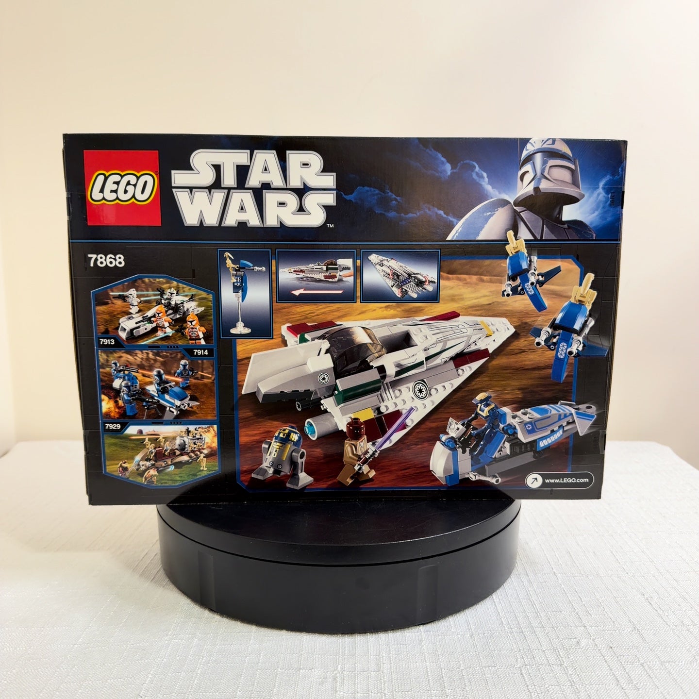 LEGO 7868 Star Wars Mace Windu's Jedi Starfighter (New Sealed In Box)