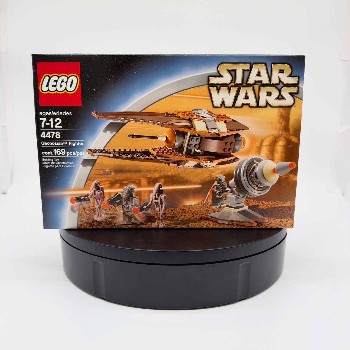LEGO 4478 Star Wars Episode II Geonosian Fighter (New Sealed In Box)