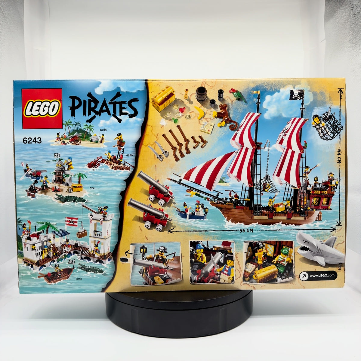 LEGO 6243 Pirates Brickbeard's Bounty (New Sealed In Box)