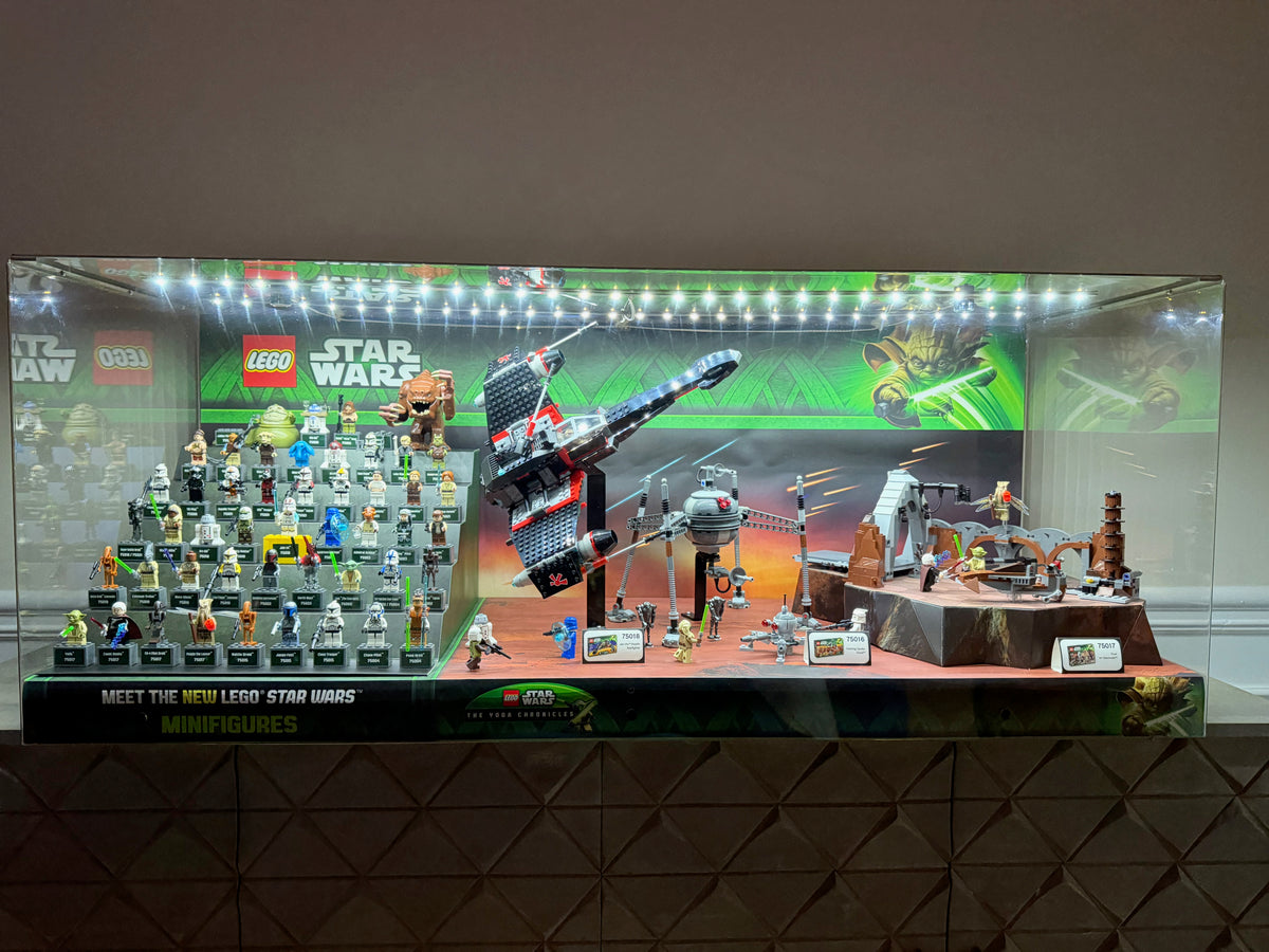 LEGO Star Wars Display Store The Yoda Chronicles (Extremely Rare)
